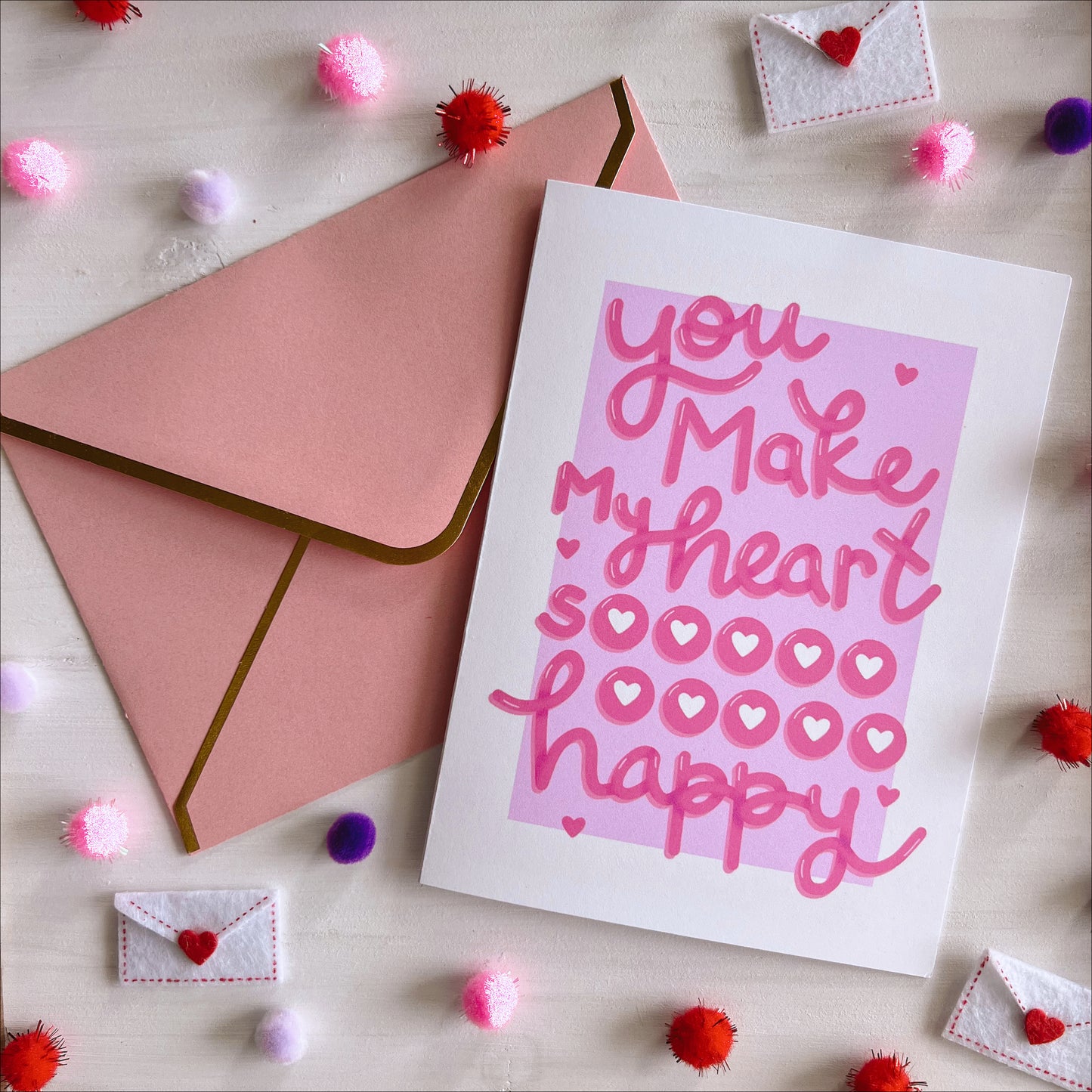 You Make My Heart Sooo Happy Greeting Card
