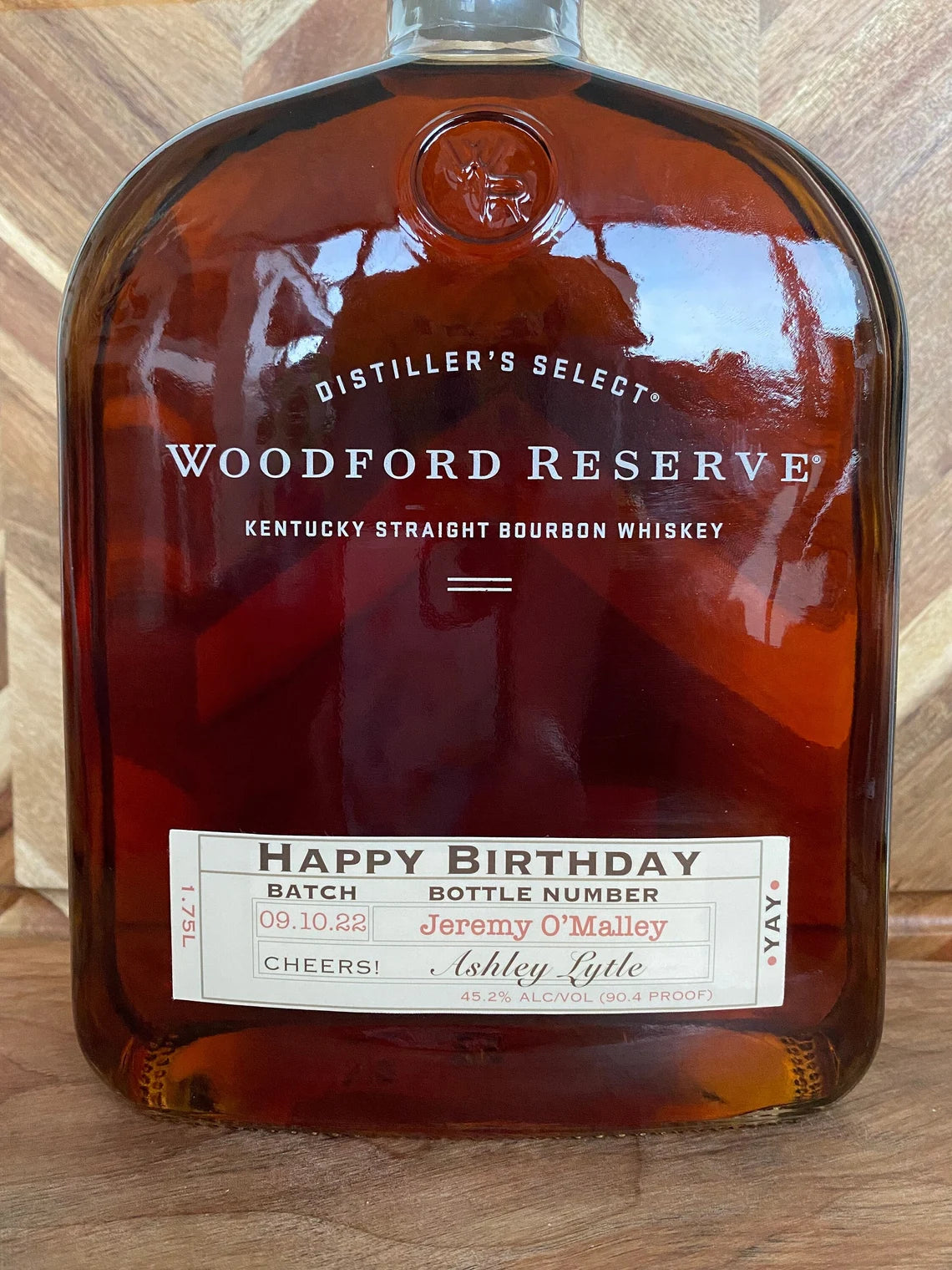 Birthday - Custom Whiskey Label