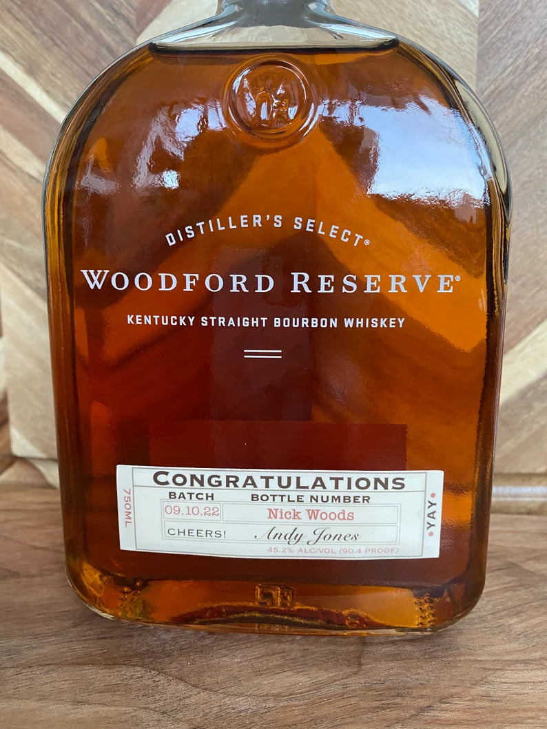 Congratulations - Custom Whiskey Label