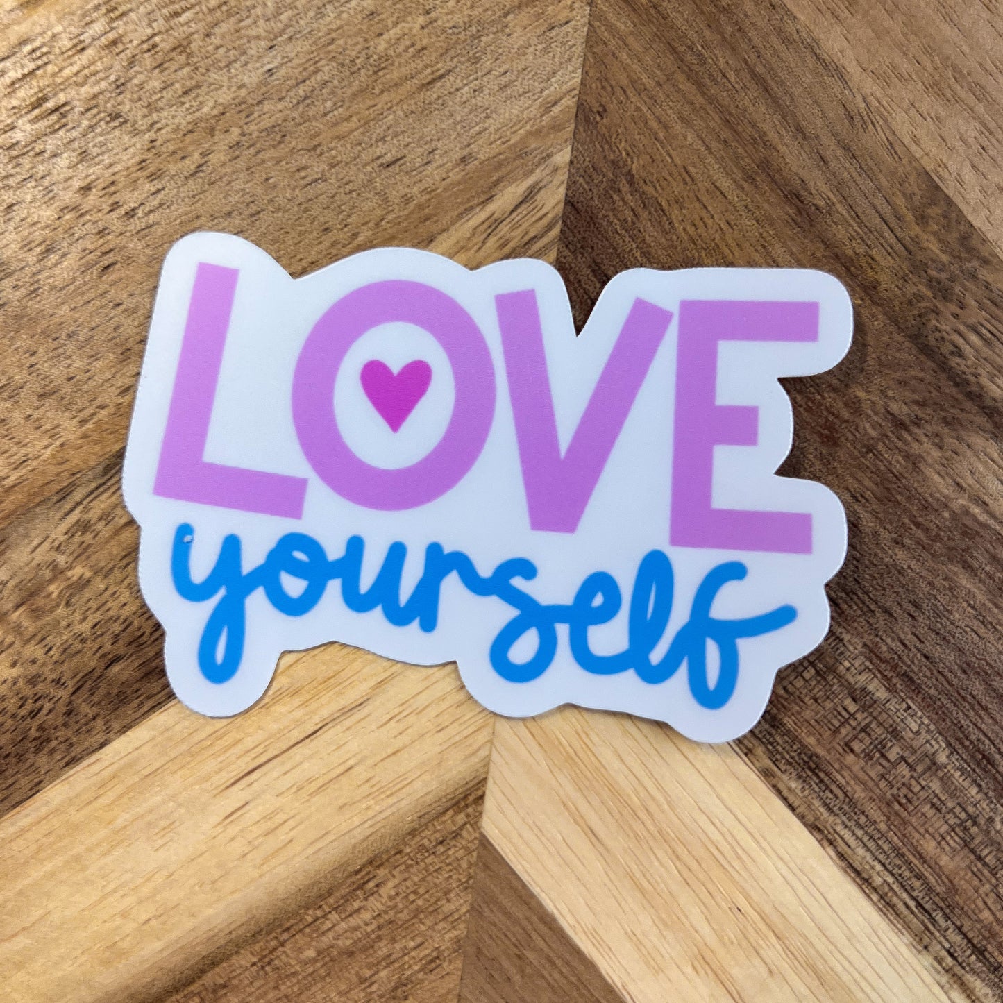 Love Yourself Sticker