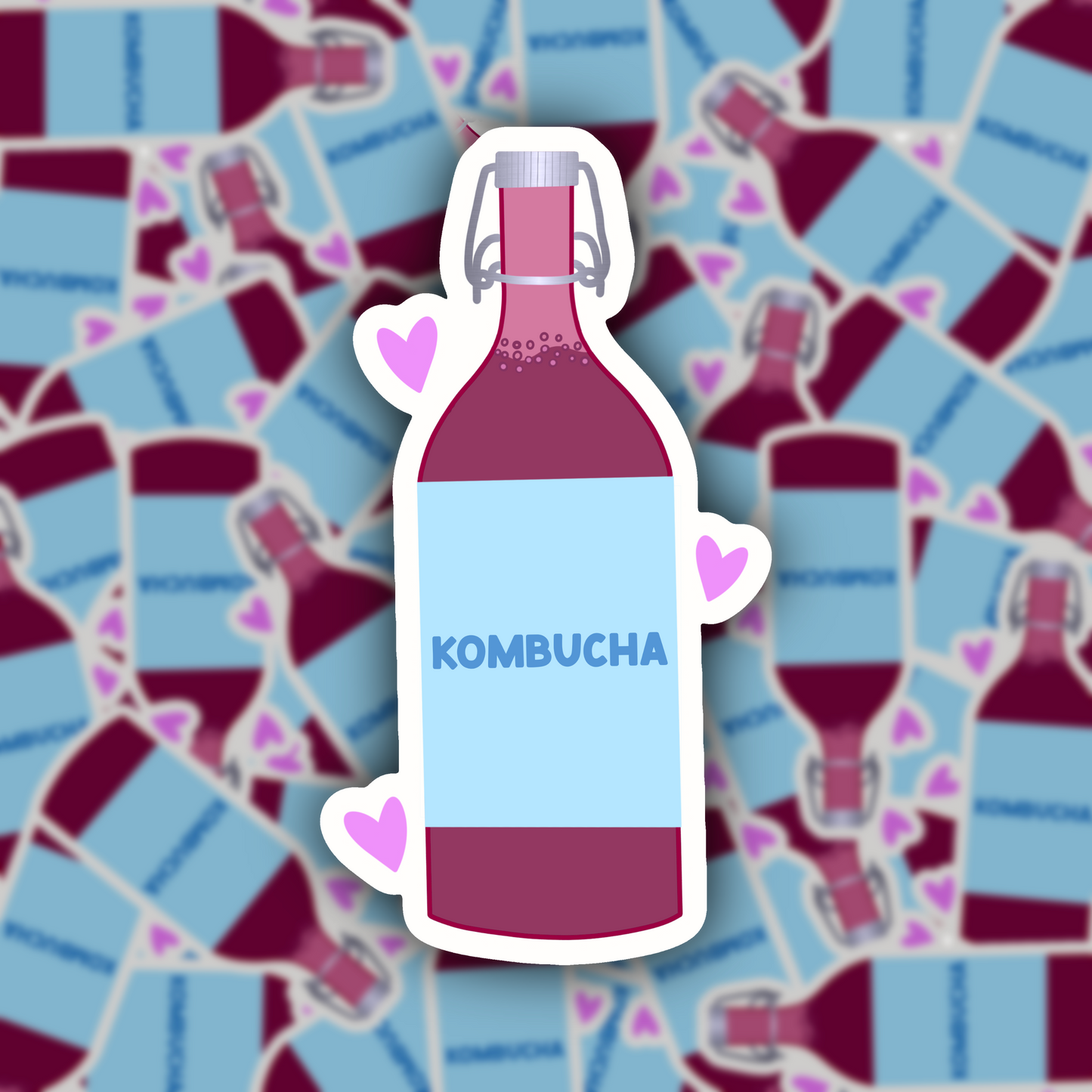 Kombucha Sticker