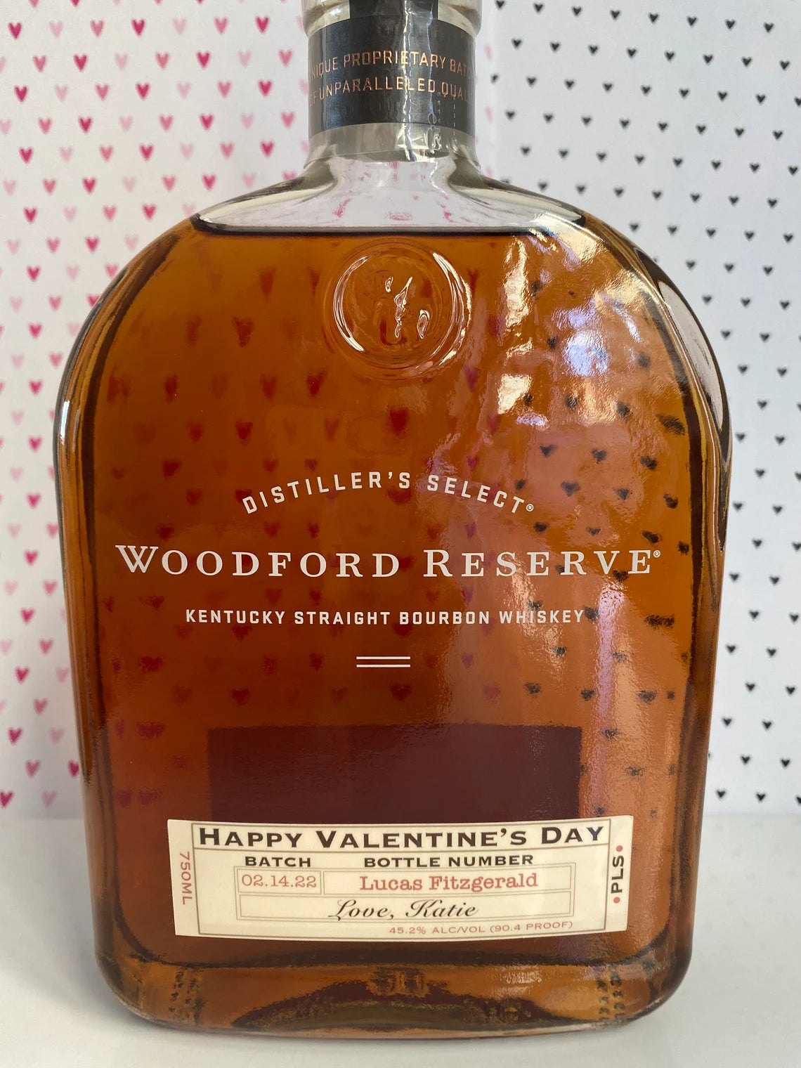 Valentine's Day - Custom Whiskey Label