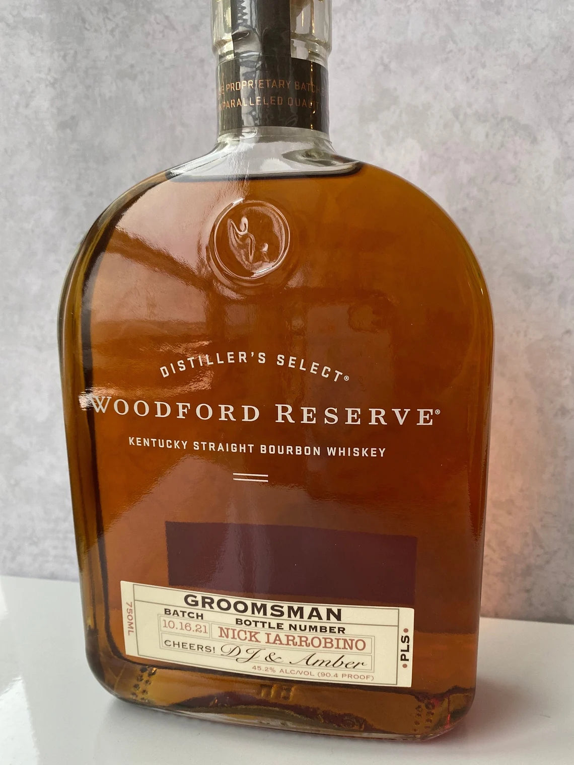 Wedding Party - Custom Whiskey Label